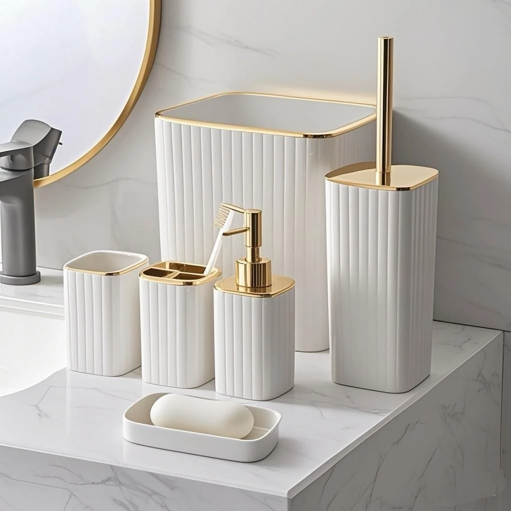 Kit Banheiro 4 Peças